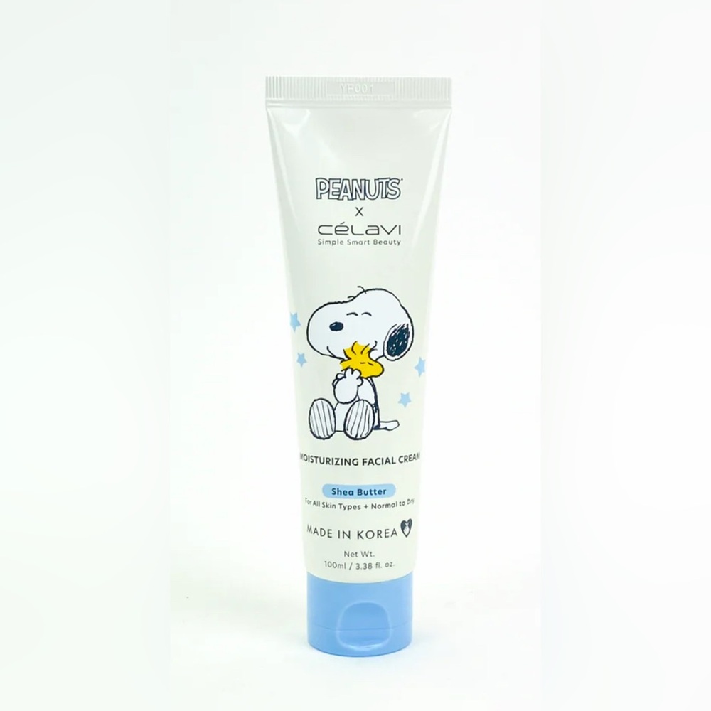 Peanuts x CélaVi Moisturizing Facial Cream - Korean Skincare